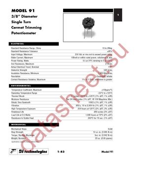 91AR20 datasheet  